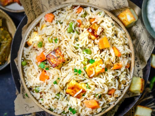 சுவையான பன்னீர் புலாவ்!!!