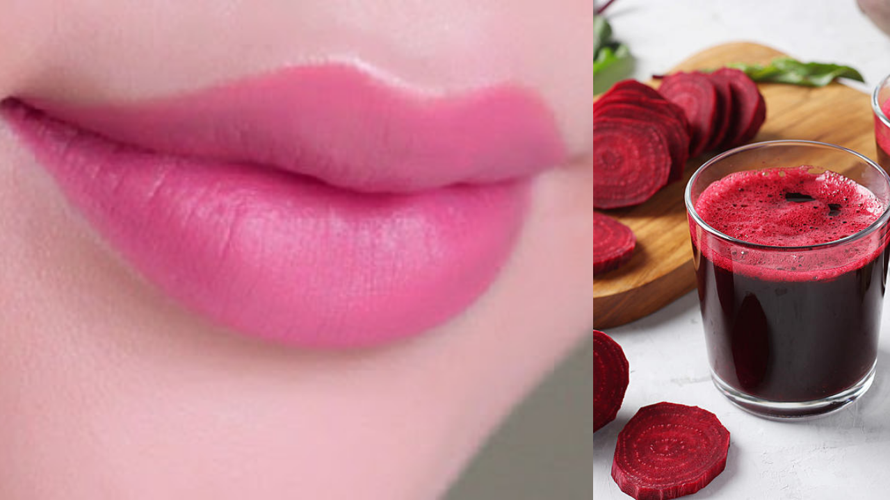 லிப்ஸ்டிக் போடாமலே உங்க உதடு ஜொலிக்க இத செய்யுங்க போதும்...