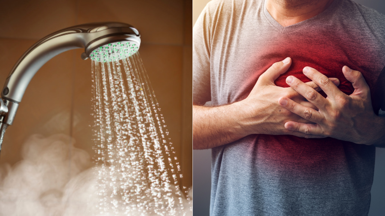 தினமும் சூடான தண்ணில குளிச்சா மாரடைப்பு ஏற்படும் அபாயம் இருக்காம்!