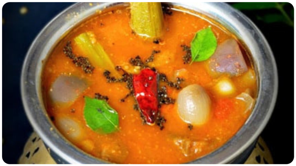 சுவையான கர்நாடக ஸ்டைல் சாம்பார்!