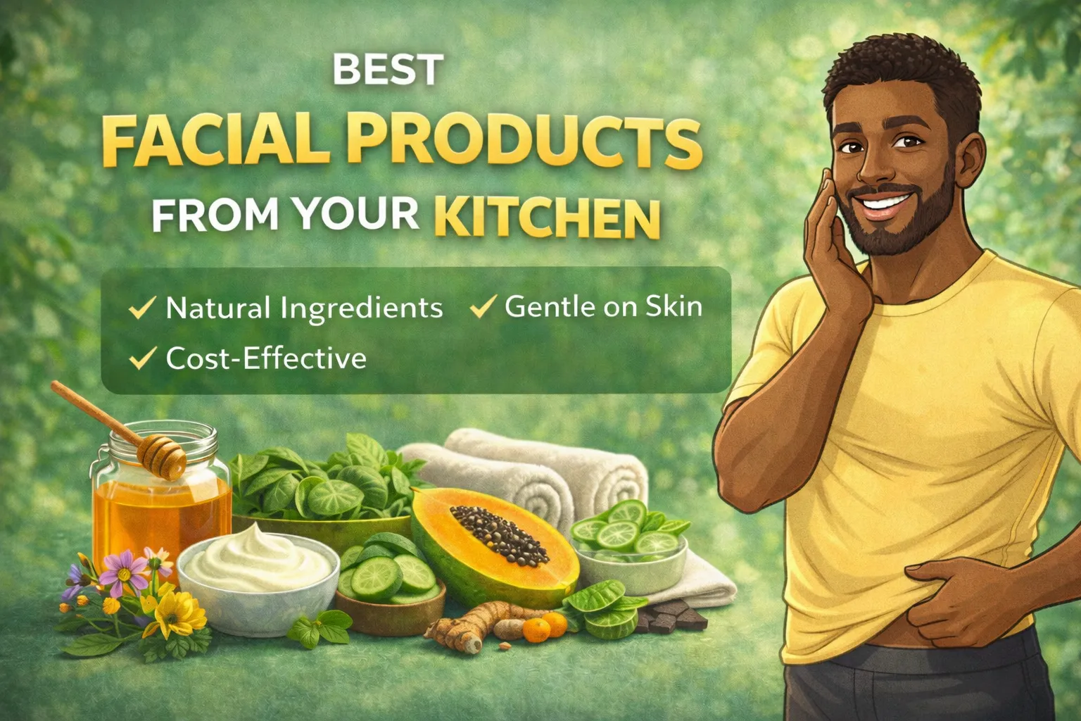 சமையலறையே ஒரு சிறந்த அழகு நிலையம்! பளபளப்பான சருமத்திற்கு 5 எளிய வீட்டு வைத்தியங்கள்