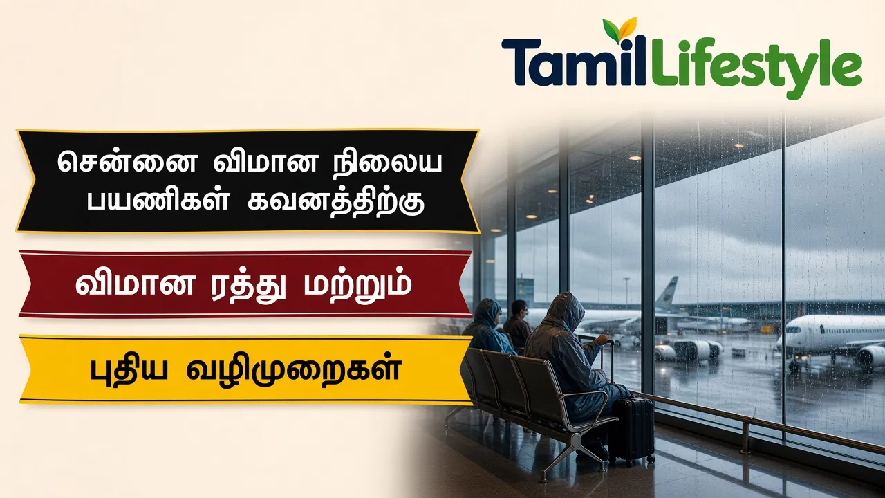 சென்னை விமான நிலைய பயணிகள் கவனத்திற்கு: விமான ரத்து மற்றும் புதிய வழிமுறைகள்
