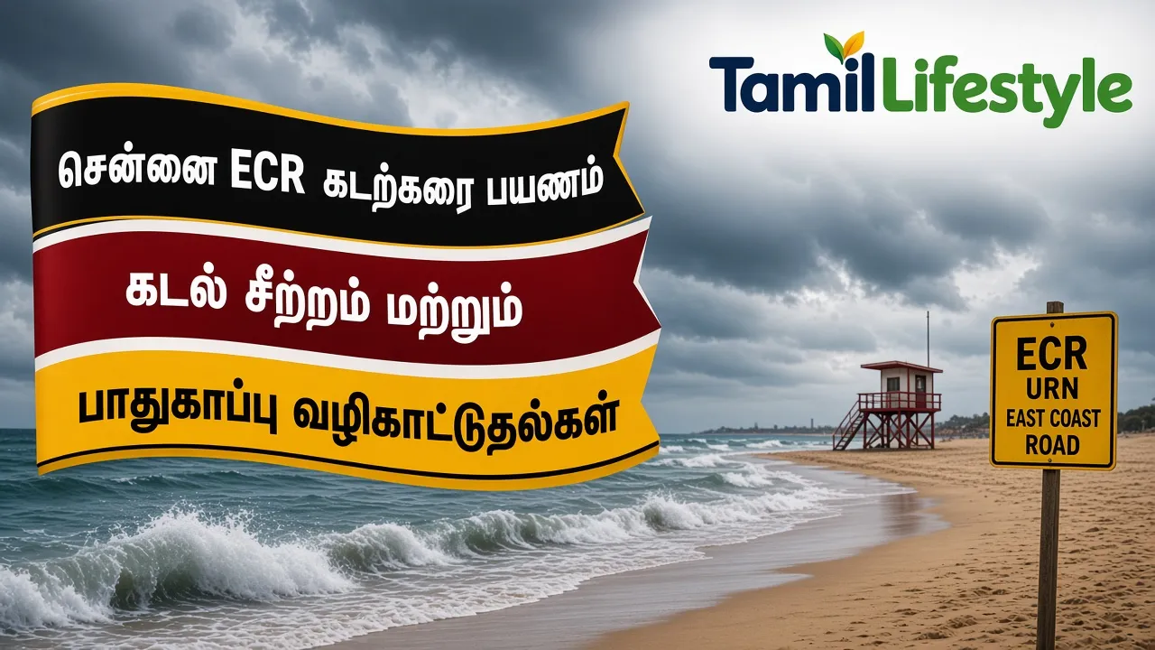 சென்னை ECR கடற்கரை பயணம்: கடல் சீற்றம் மற்றும் பாதுகாப்பு வழிகாட்டுதல்கள்