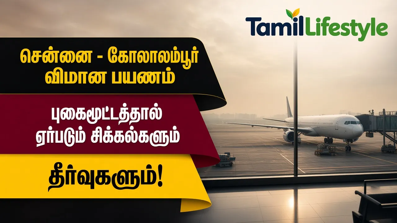 சென்னை - கோலாலம்பூர் விமான பயணம்: புகைமூட்டத்தால் ஏற்படும் சிக்கல்களும் தீர்வுகளும்!