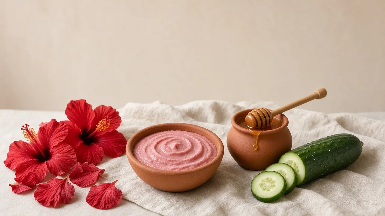வெயில் கருமையைப் போக்க செம்பருத்தி பூ ஃபேஸ் பேக்