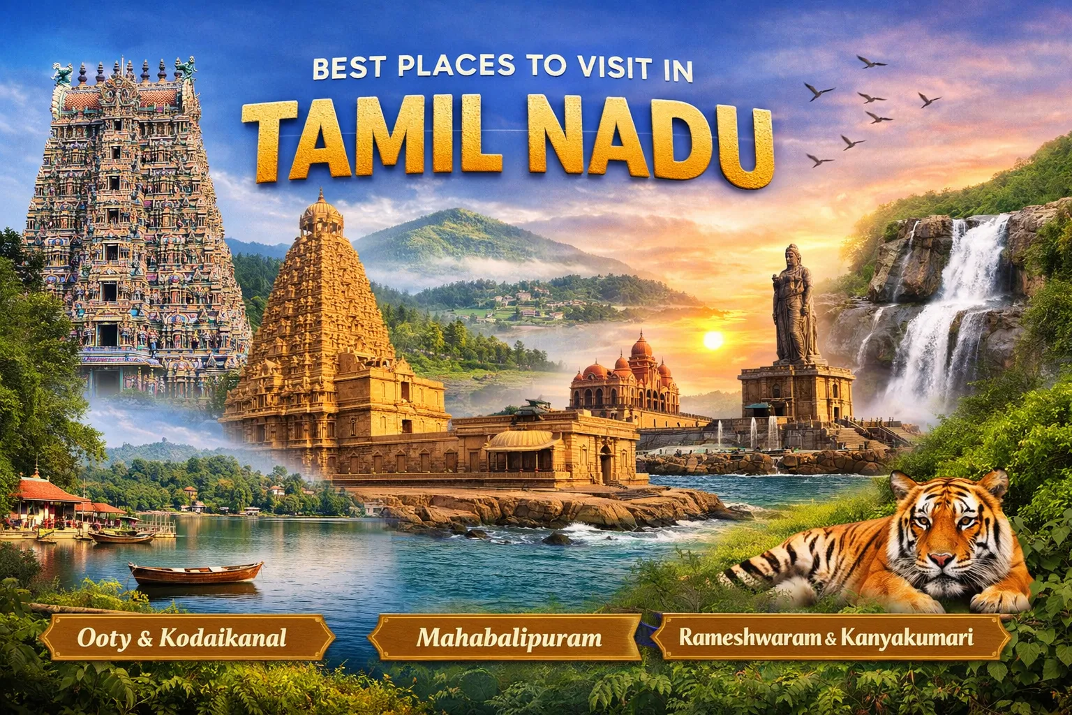 தமிழ்நாட்டின் சுற்றுலா பொக்கிஷங்கள்: மறக்க முடியாத பயணத்திற்கு ஒரு விரிவான வழிகாட்டி