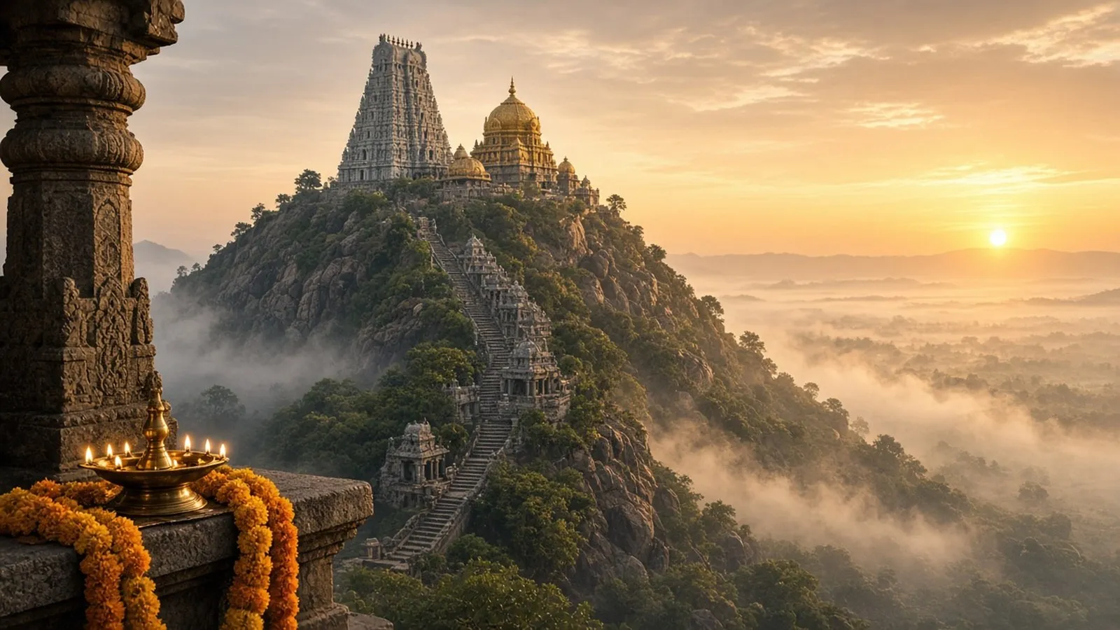 தமிழ்நாட்டுக் கோவில்கள் பகுதி 10: பழனி தண்டாயுதபாணி கோவில் – மலைமேல் முருகன்