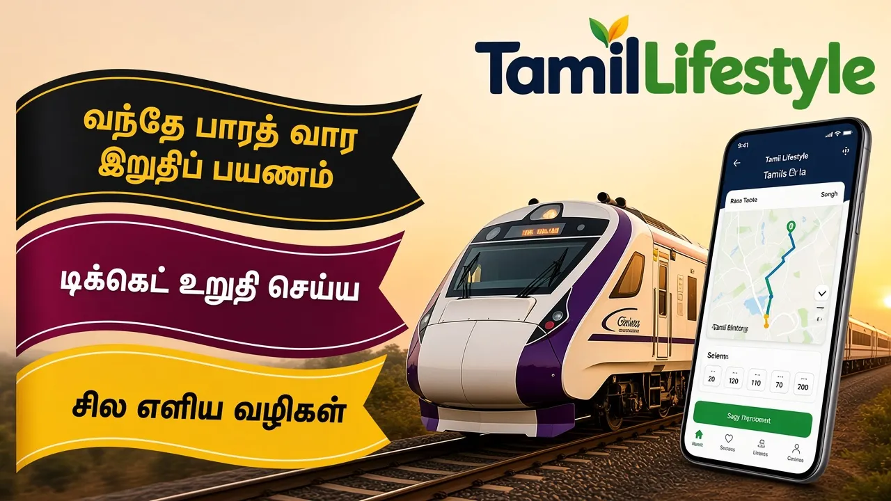 வந்தே பாரத் வார இறுதிப் பயணம்: டிக்கெட் உறுதி செய்ய சில எளிய வழிகள்